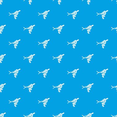 Ağaç yılan desen vektör kesintisiz mavi