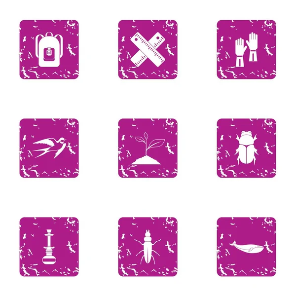 Botanikçi simgeler kümesi, grunge tarzı