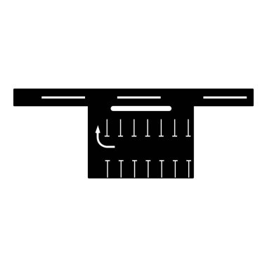 Park simgesi, basit tarzı.