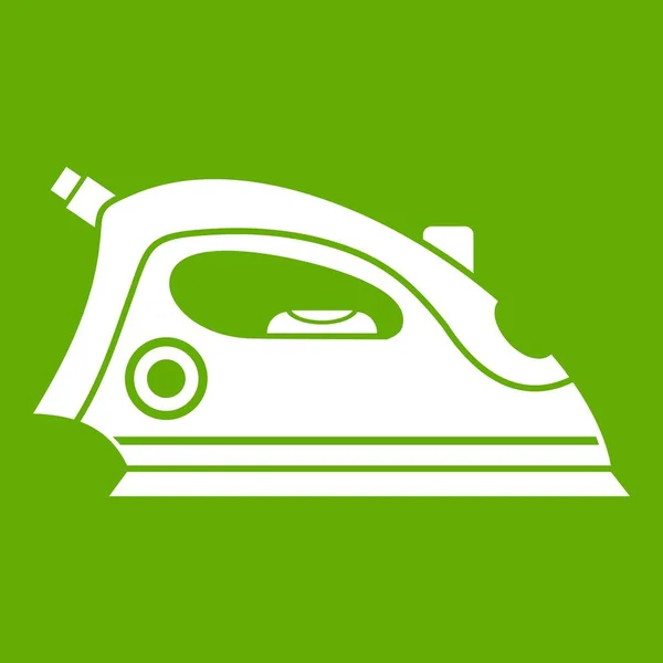 Železná ikona zelená — Stockový vektor