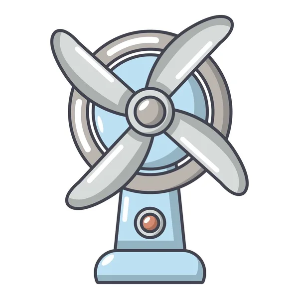 Ventilator pictogram, cartoon stijl. — Stockvector