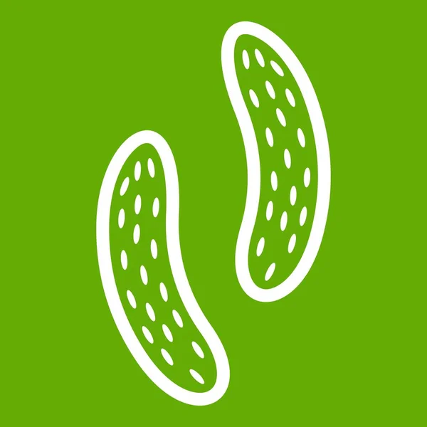 Icône cellule épithéliale vert — Image vectorielle
