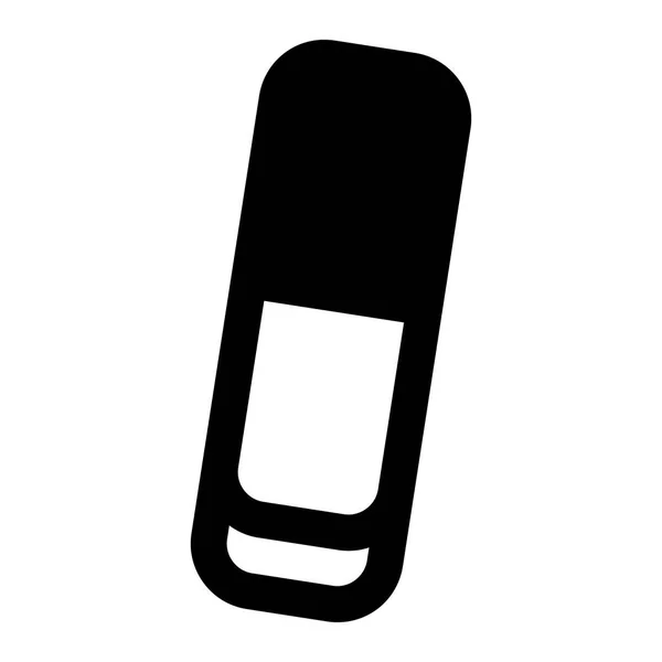 Gum pictogram, eenvoudige stijl — Stockvector