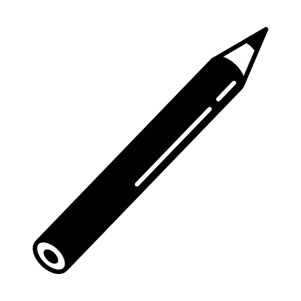 Icône crayon, style simple — Image vectorielle