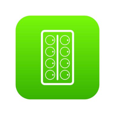 Suluboya simgesi dijital yeşil