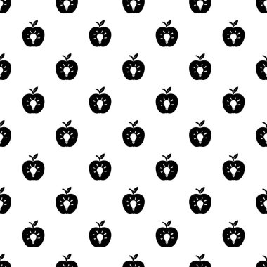 Ampul elma tasarlamak vektör sorunsuz