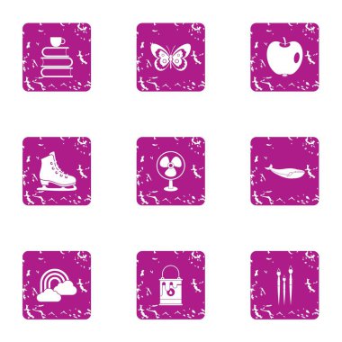 Huzurlu simgeler kümesi, grunge tarzı