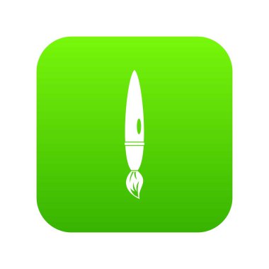 Çizim fırça simgesini dijital yeşil