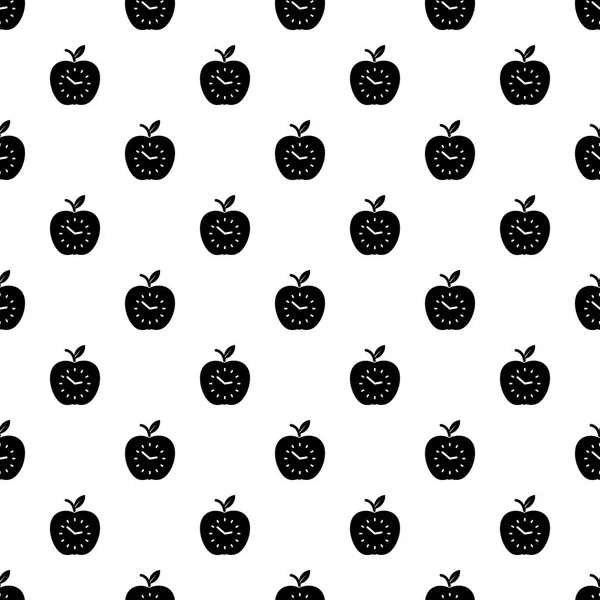 Aika omena kuvio vektori saumaton — vektorikuva