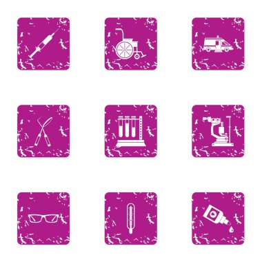 Soruşturma simgeler kümesi, grunge tarzı