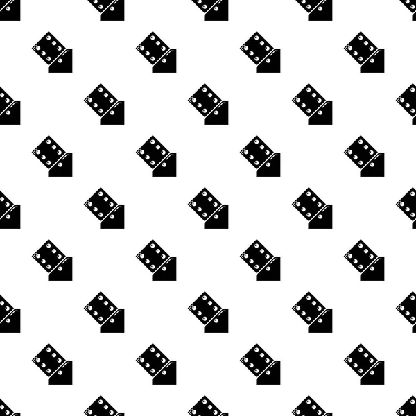 Dice pattern vector seamless — Stock Vector