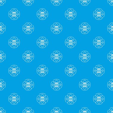 Matematik desen vektör kesintisiz mavi