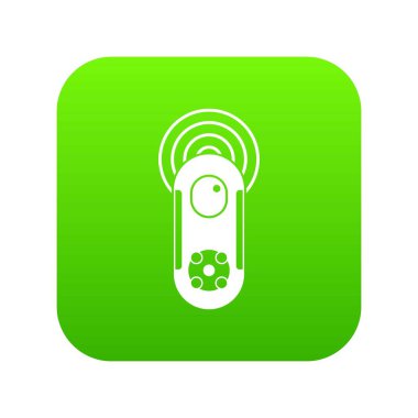 Oyun oyun çubuğu simgesini dijital yeşil