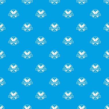 Geometri desen vektör kesintisiz mavi
