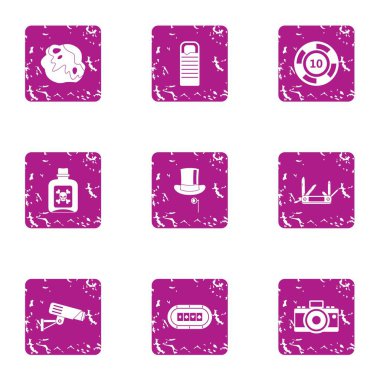 Kalan simgeler kümesi, grunge tarzı