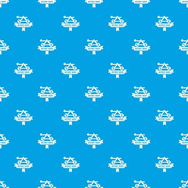Katapult patroon vector naadloze blauw — Stockvector