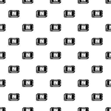 Retro mikroçip tasarlamak vektör sorunsuz