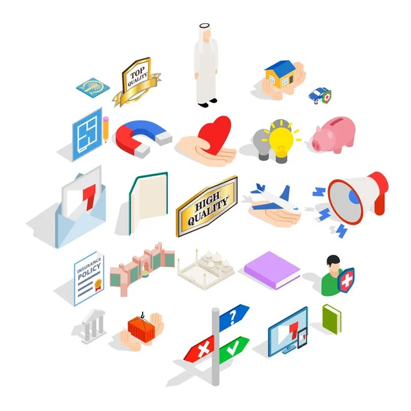 En iyi Icons set, izometrik stili