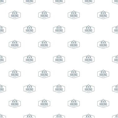 Amblem ogo, vintage tarzı hiking