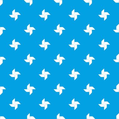 Origami shuriken desen vektör kesintisiz mavi