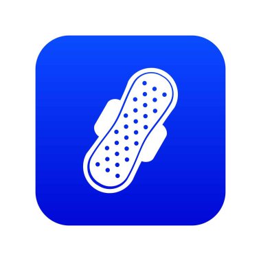 Sıhhi Peçete simgesi dijital mavi