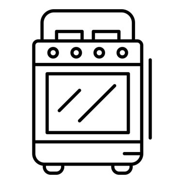 Ocak soba simgesi, anahat stili