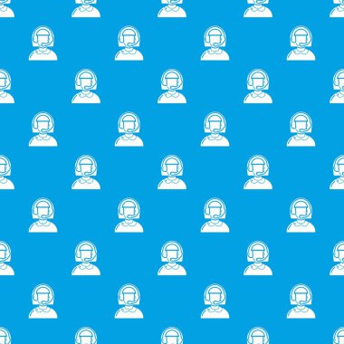 Operatör desen vektör kesintisiz mavi