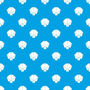 Origami ağaç desen vektör kesintisiz mavi