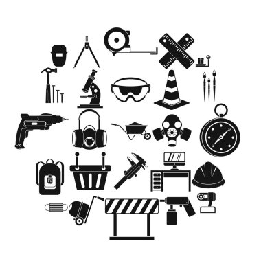 Arma Icons set, basit tarzı