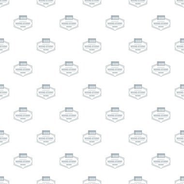 Ses stüdyo tasarlamak vektör sorunsuz