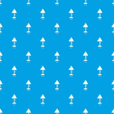 Lamba desen vektör kesintisiz mavi