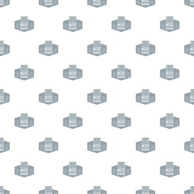 Müzik Okulu tasarlamak vektör sorunsuz