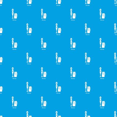 Blender desen vektör kesintisiz mavi