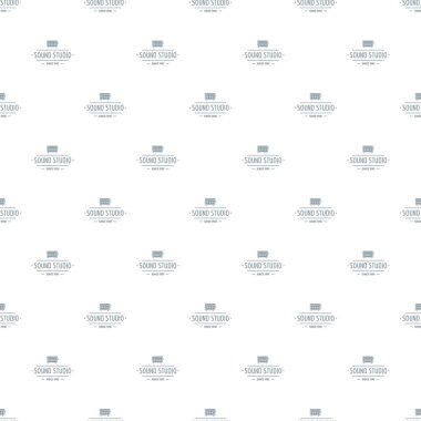 Hoparlör ses stüdyo tasarlamak vektör sorunsuz