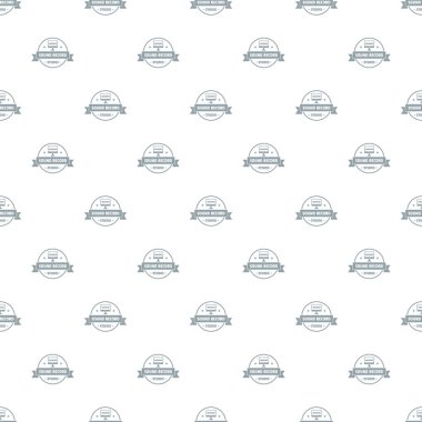 Modern ses stüdyo tasarlamak vektör sorunsuz