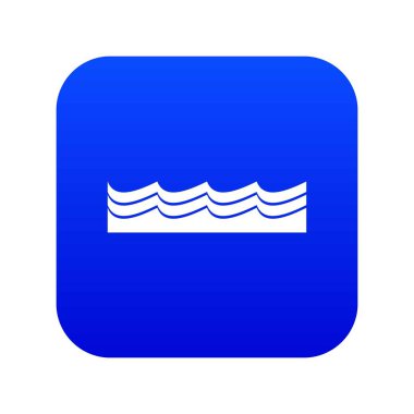 Su simgesi dijital mavi