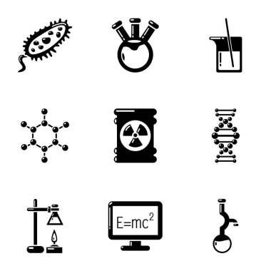 Arkadaş grubu Icons set, basit tarzı