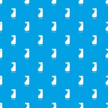 Temizleme sprey desen vektör kesintisiz mavi