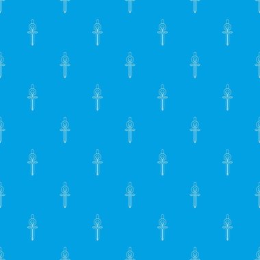 Pusula desen vektör kesintisiz mavi