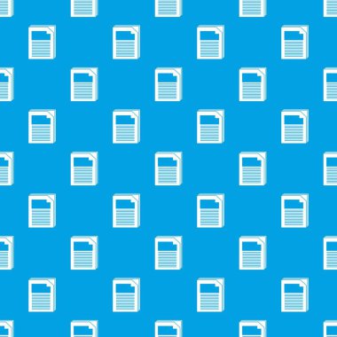 Kağıt desen vektör kesintisiz mavi