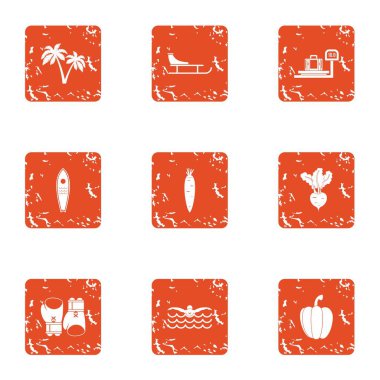 İmalı simgeler kümesi, grunge tarzı