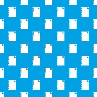 Defter desen vektör kesintisiz mavi