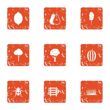 Lezzetli simgeler kümesi, grunge tarzı