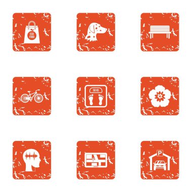 Kalemizi simgeler kümesi, grunge tarzı