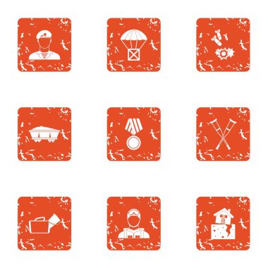 Kan davası simgeler kümesi, grunge tarzı