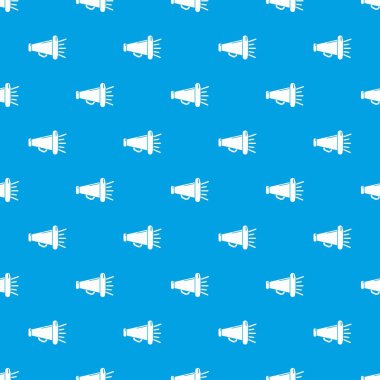 Megafon desen vektör kesintisiz mavi