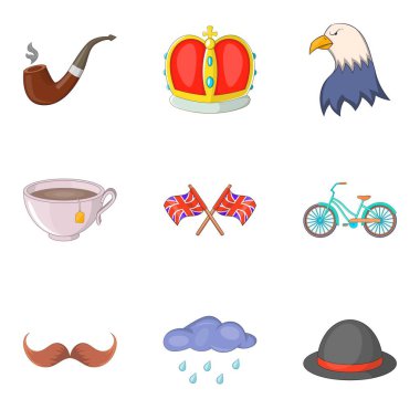 Dünya tarihi kutsal kişilerin resmi ayarla, tarzı çizgi film