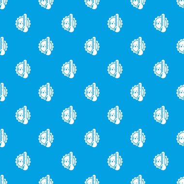 Yaz desen vektör kesintisiz mavi