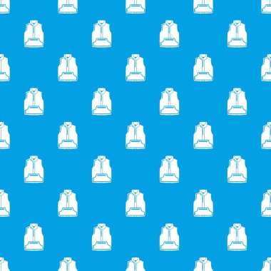 Kolsuz ceket desen vektör kesintisiz mavi