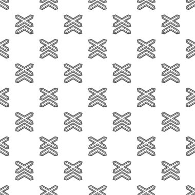 İki sigara bariyer Demiryolları tasarlamak vektör sorunsuz